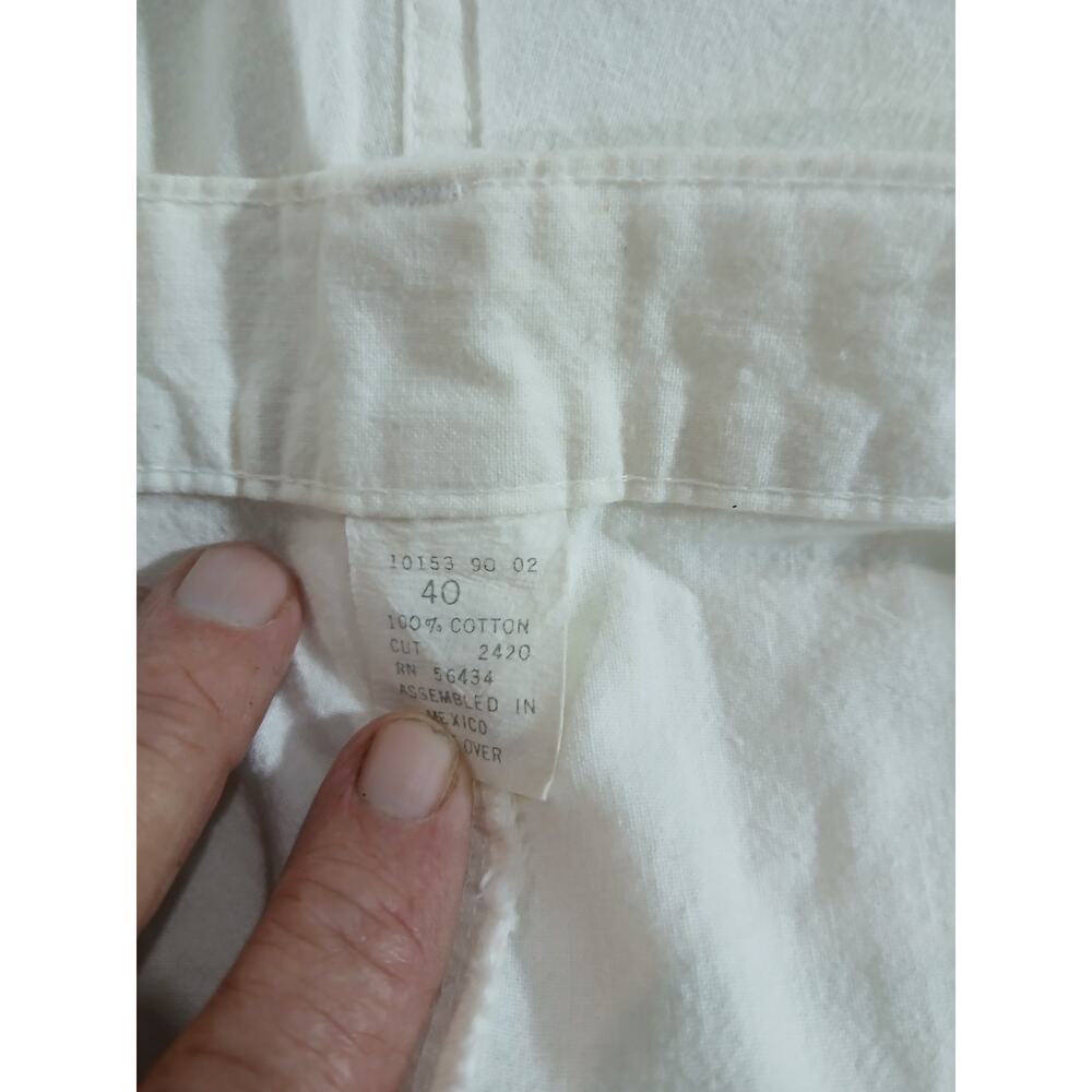 Stubbies White Cotton Shorts Men's Size 40 - Picture 5 of 11